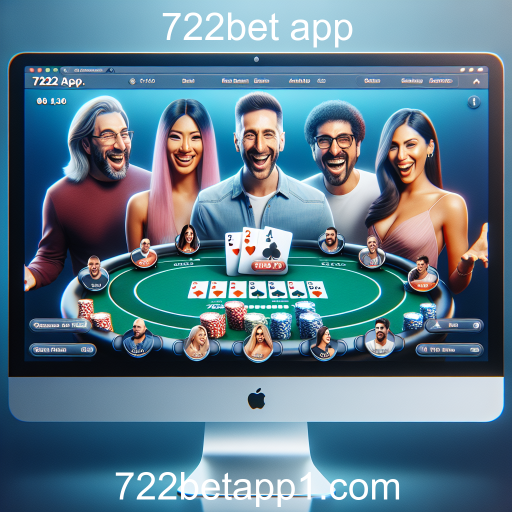 Descubra o Mundo do Poker Online no 722bet App
